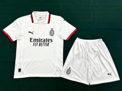 2024-2025 AC Milan Away White Soccer Uniform-6748