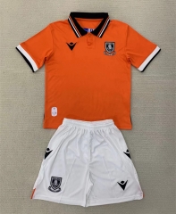 2024-2025 Sheffield Wednesday Away Orange Soccer Uniform-AY
