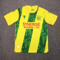 2024-2025 FC Nantes Home Yellow Thailand Soccer Jersey AAA-417