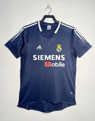 Retro Version 04-05 Real Madrid Home Royal Blue Thailand Soccer Jersey AAA-811