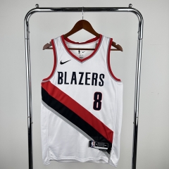 2023 Portland Trail Blazers White #8 NBA Jersey-311