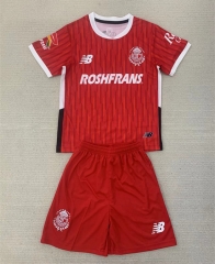 2024-2025 Deportivo Toluca FC Home Red Soccer Uniform-AY