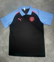 2024-2025 Manchester City Black Thailand Polo Shirt-1905