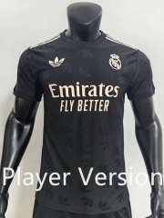 Player Version 2024-2025 Special Version Real Madrid Black Thailand Soccer Jersey AAA-9753