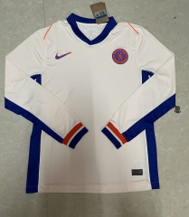 2024-2025 Chelsea Away White LS Thailand Soccer Jersey AAA-422