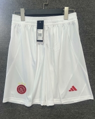 2024-2025 Ajax Home White Thailand Soccer Shorts