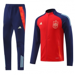 2024-2025 Spain Red Thailand Soccer Jacket Uniform-LH