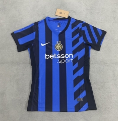 2024-2025 Inter Milan Home Blue&Black Thailand Women Soccer Jersey AAA-4506