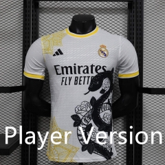 Player Version 2024-2025 Special Version Real Madrid White Thailand Soccer Jersey AAA-888