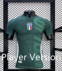 Player Version 2024-2025 Italy Green Thailand Training Soccer Jersey-5982