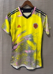 2024-2025 Special Version Colombia Yellow Thailand Soccer Jersey AAA-9171