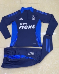 2024-2025 Nottingham Forest Royal Blue Thailand Soccer Tracksuit-411