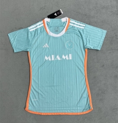 2024-2025 Inter Miami CF 2nd Away Green Women Thailand Soccer Jersey AAA-4506