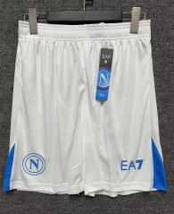 2024-2025 Napoli Home White Thailand Soccer Shorts