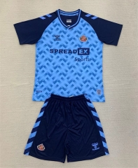 2024-2025 Sunderland AFC Goalkeeper Blue Soccer Uniform-AY