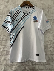 2024 Fiji Home White Thailand Rugby Shirt