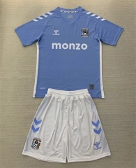 2024-2025 Coventry City Home Light Blue Soccer Uniform-AY