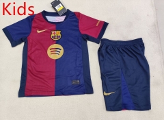 2024-2025 Barcelona Home Red&Blue Kid/Youth Soccer Uniform-507