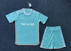 2024-2025 Inter Miami CF 2nd Away Green Soccer Uniform-5526