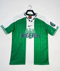 Retro Version 1996 Nigeria Home Green&White Thailand Soccer Jersey AAA-811