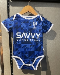 2024-2025 Al Hilal SFC Home Blue Baby Soccer Uniform-CS