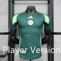 Player Version 2024-2025 Algeria Away Green Thailand Soccer Jersey AAA-888