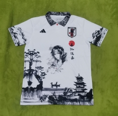 2024-2025 Anime Version Japan White Thailand Soccer Jersey AAA-9755