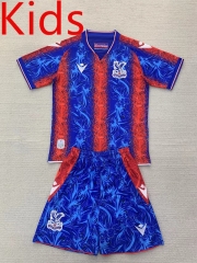 2024-2025 Crystal Palace Home Red&Blue Kids/Youth Soccer Uniform-AY