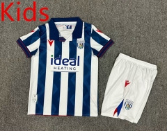 2024-2025 Granada CF Away Blue&White Kid/Youth Soccer Uniform-7809