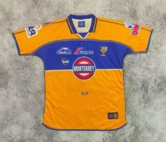 Retro Version 00-01 Tigres UANL Home Yellow Thailand Soccer Jersey AAA-9755