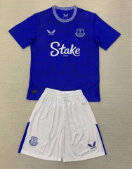 2024-25 Everton Home Blue Soccer Uniform-AY