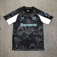 2024-2025 Bayer 04 Leverkusen 2nd Away Black&Gray Thailand Soccer Jersey AAA-417