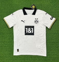 (S-4XL) 2024-2025 Borussia Dortmund 2nd Away White Thailand Soccer Jersey AAA-403