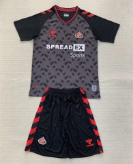 2024-2025 Sunderland AFC Goalkeeper Black Soccer Uniform-AY