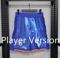 Player Version 2024-2025 Chelsea Home Blue Thailand Soccer Shorts-888