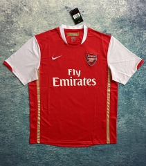 Retro Version 06-07 Arsenal Home Red Thailand Soccer Jersey AAA-6590