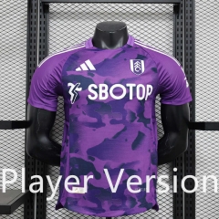 Player Version 2024-2025 Fulham 2nd Away Purple Thailand Soccer Jersey AAA-888