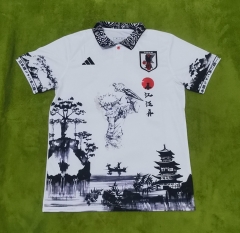 2024-2025 Anime Version Japan White Thailand Soccer Jersey AAA-9755