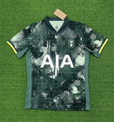 (S-4XL) 2024-2025 Tottenham Hotspur 2nd Away Green Thailand Soccer Jersey AAA-403