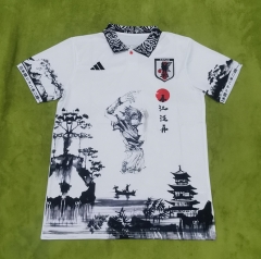 2024-2025 Anime Version Japan White Thailand Soccer Jersey AAA-9755