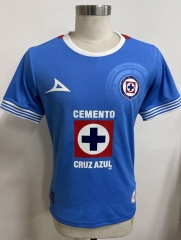 2024-2025 Cruz Azul Home Blue Women Thailand Soccer jersey AAA-912