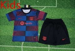 2024-2025 Special Version Barcelona Red&Blue Kid/Youth Soccer Uniform-8679