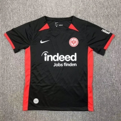 2024-2025 Eintracht Frankfurt Away Black Thailand Soccer Jersey AAA-417