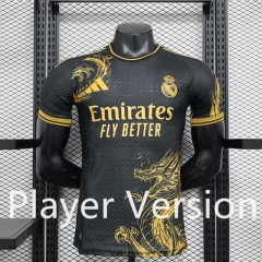 Player Version 2024-2025 Special Version Real Madrid Black Thailand Soccer Jersey AAA-888