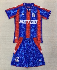 2024-2025 Crystal Palace Home Red&Blue Soccer Uniform-AY