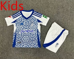 2024-2025 West Bromwich Albion Home Blue&White Kids/Youth Soccer Uniform-7809