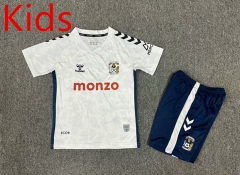 2024-2025 Coventry City Away White Kids/Youth Soccer Uniform-7809