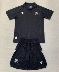 2024-2025 Sheffield Wednesday 2nd Away Black Soccer Uniform-AY