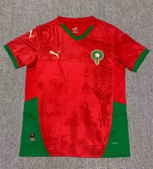 2024-2025 Morocco Home Red Thailand Soccer Jersey AAA-2483