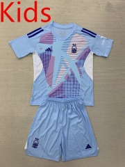 2024-2025 Nottingham Forest Goalkeeper Laker Blue Soccer Uniform-AY